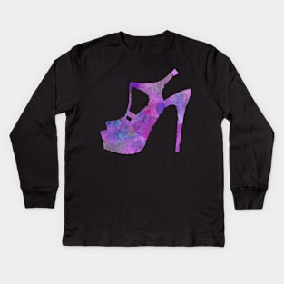 High Heels Kids Long Sleeve T-Shirt